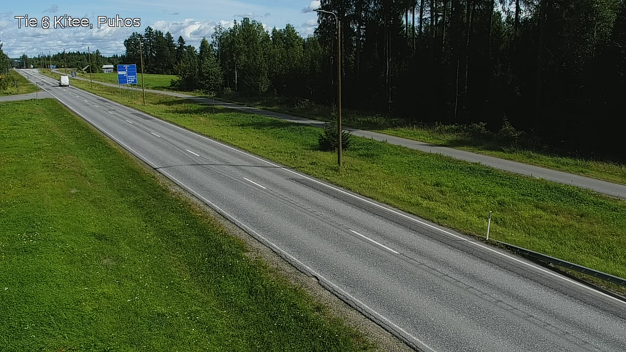 Kelikamerat Kuva Tie 6 Kitee, Puhos, Kitee, Pohjois-Karjala
