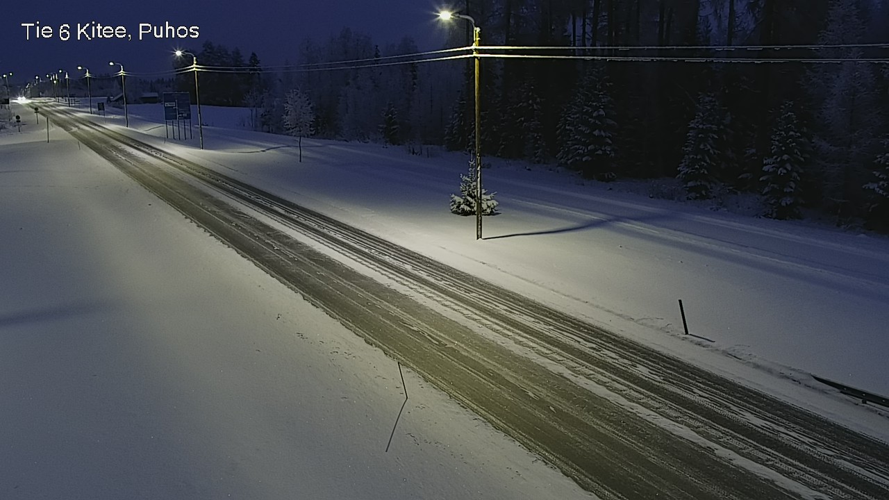 Kelikamerat Kuva Tie 6 Kitee, Puhos, Kitee, Pohjois-Karjala