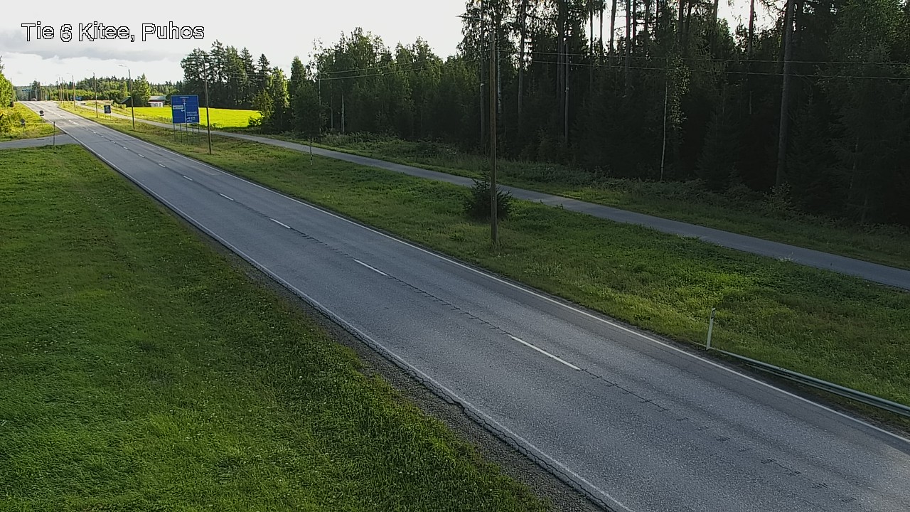 Kelikamerat Kuva Tie 6 Kitee, Puhos, Kitee, Pohjois-Karjala