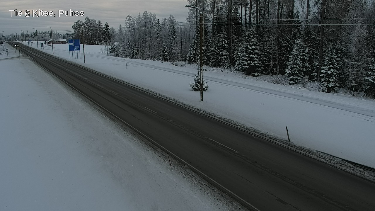 Kelikamerat Kuva Tie 6 Kitee, Puhos, Kitee, Pohjois-Karjala