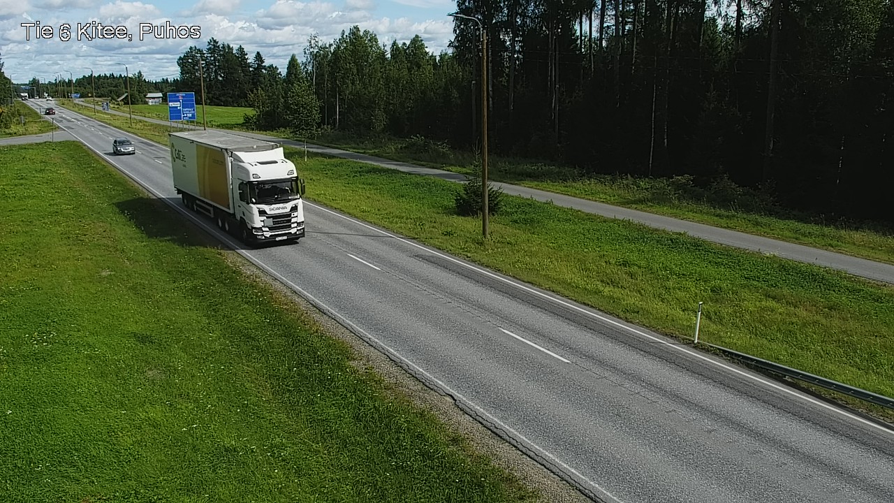 Kelikamerat Kuva Tie 6 Kitee, Puhos, Kitee, Pohjois-Karjala