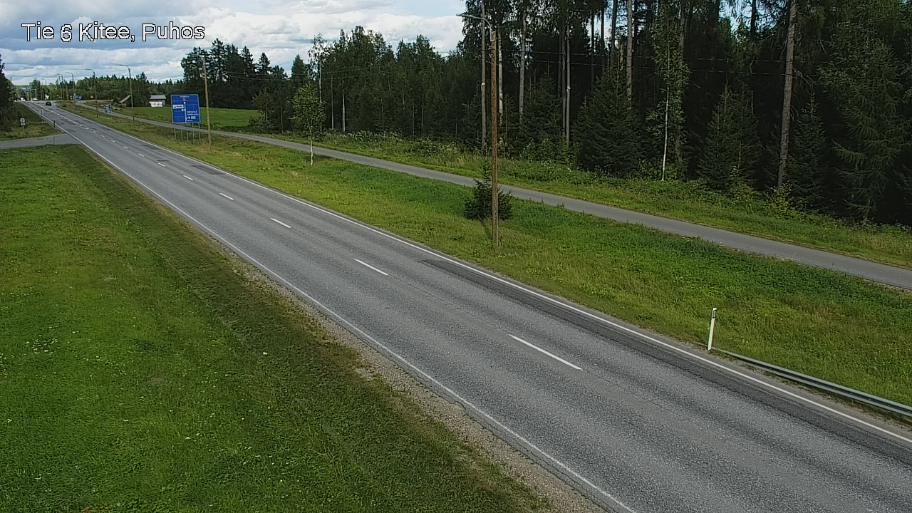Kelikamerat Kuva Tie 6 Kitee, Puhos, Kitee, Pohjois-Karjala