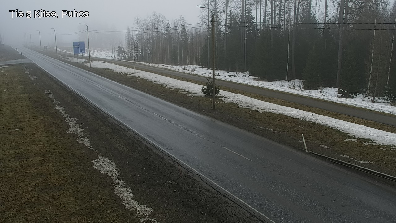 Kelikamerat Kuva Tie 6 Kitee, Puhos, Kitee, Pohjois-Karjala
