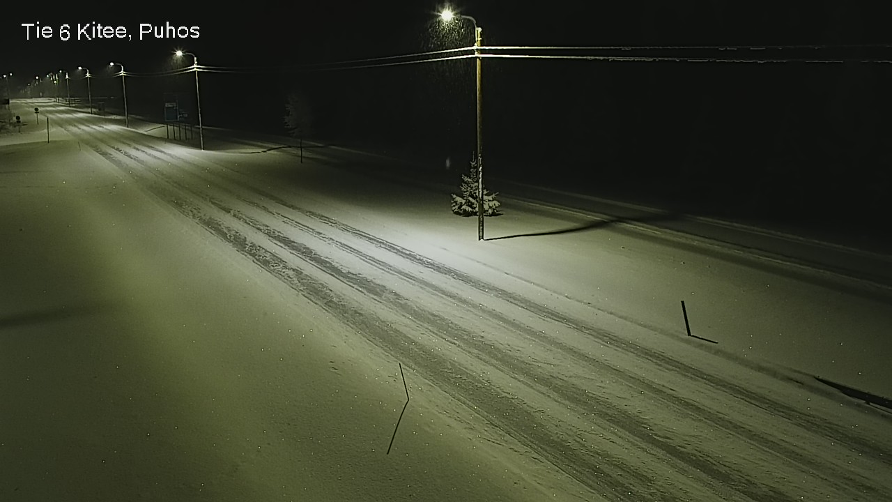 Kelikamerat Kuva Tie 6 Kitee, Puhos, Kitee, Pohjois-Karjala
