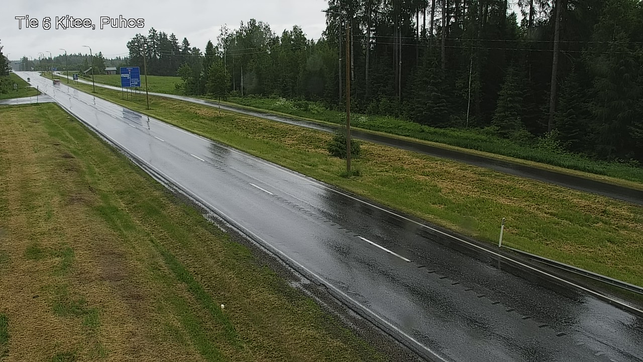Kelikamerat Kuva Tie 6 Kitee, Puhos, Kitee, Pohjois-Karjala