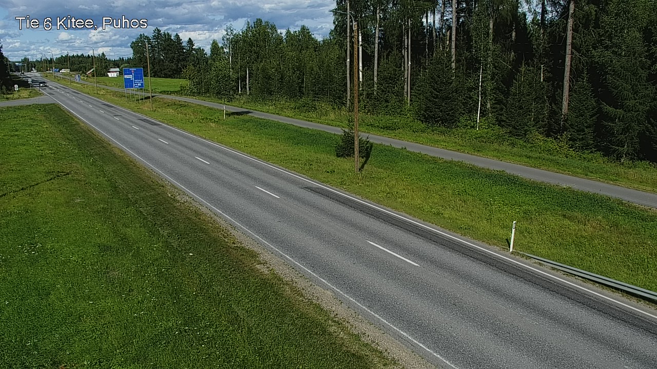 Kelikamerat Kuva Tie 6 Kitee, Puhos, Kitee, Pohjois-Karjala