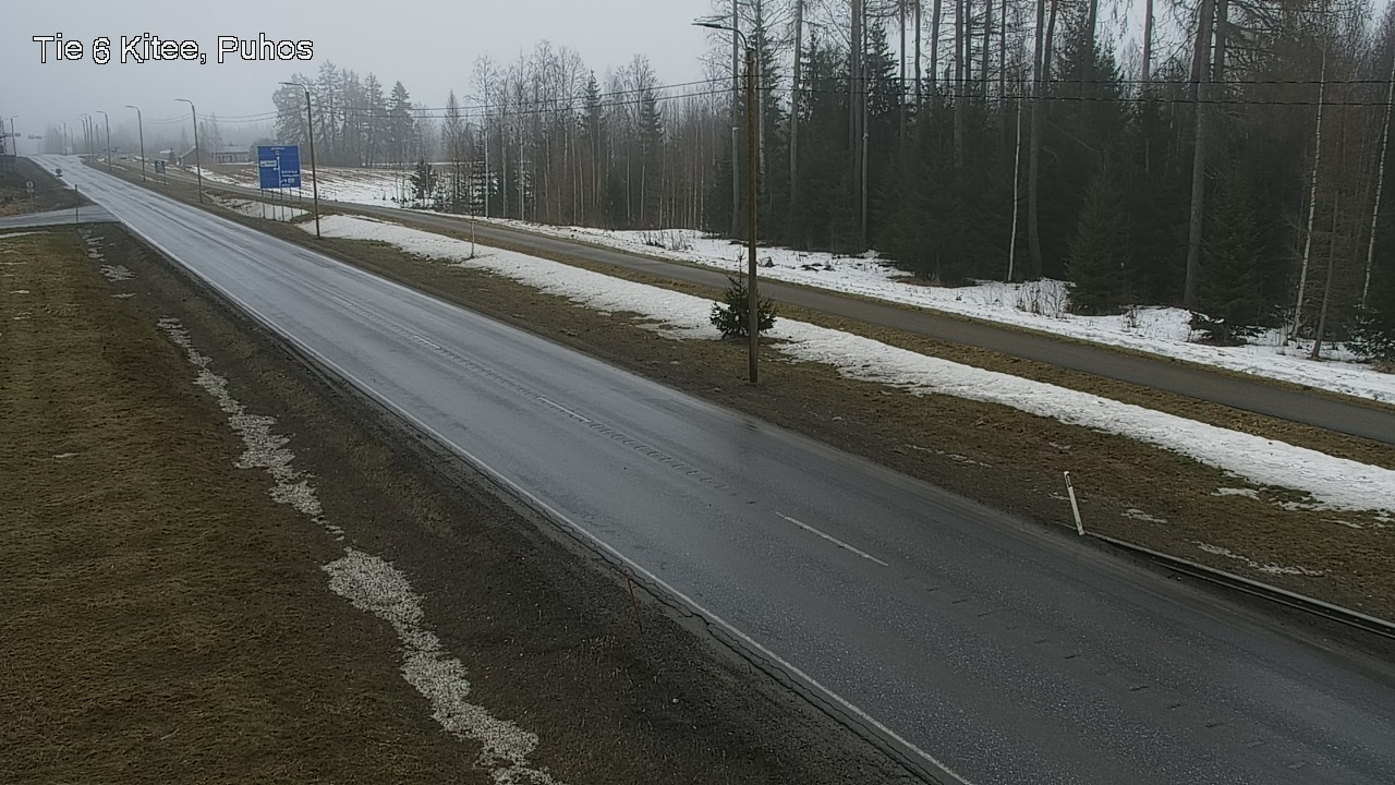 Kelikamerat Kuva Tie 6 Kitee, Puhos, Kitee, Pohjois-Karjala