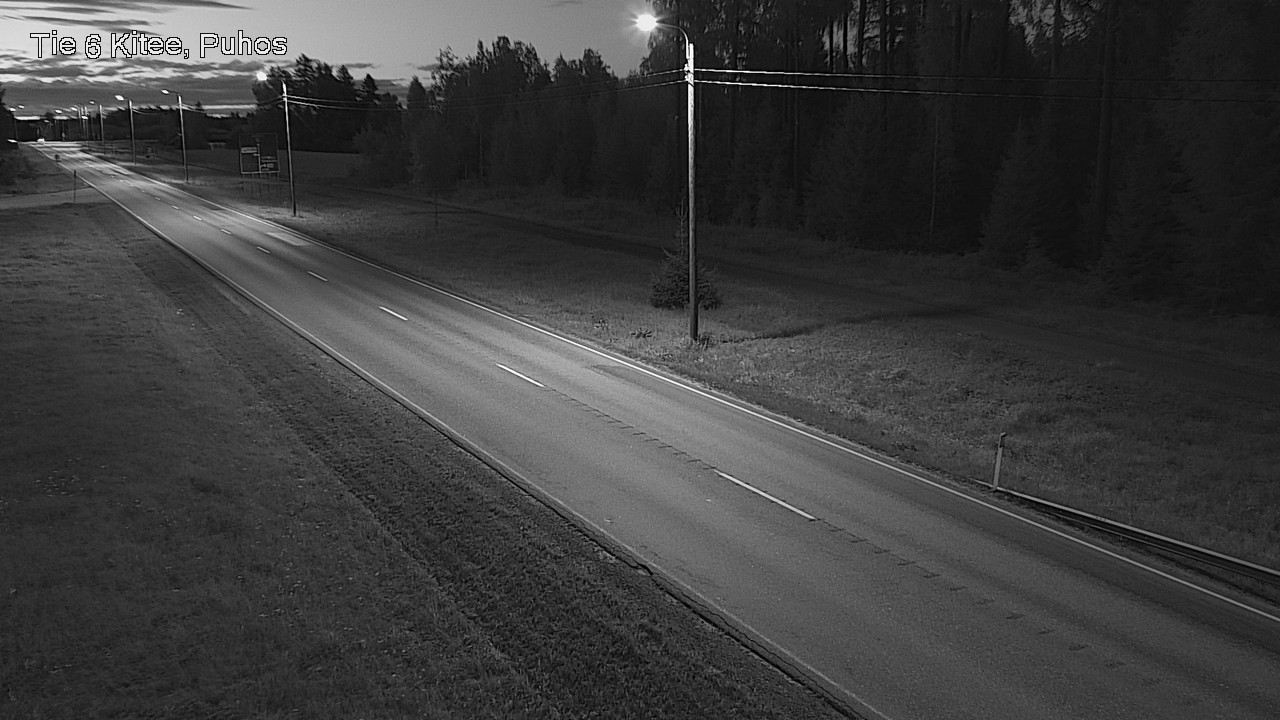 Kelikamerat Kuva Tie 6 Kitee, Puhos, Kitee, Pohjois-Karjala