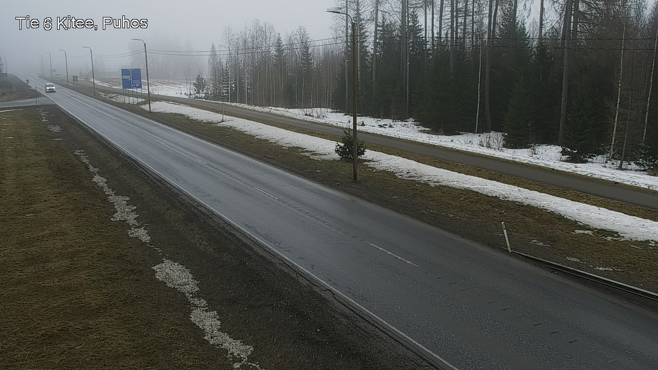 Kelikamerat Kuva Tie 6 Kitee, Puhos, Kitee, Pohjois-Karjala