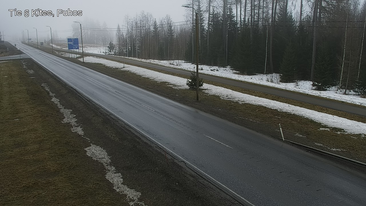 Kelikamerat Kuva Tie 6 Kitee, Puhos, Kitee, Pohjois-Karjala