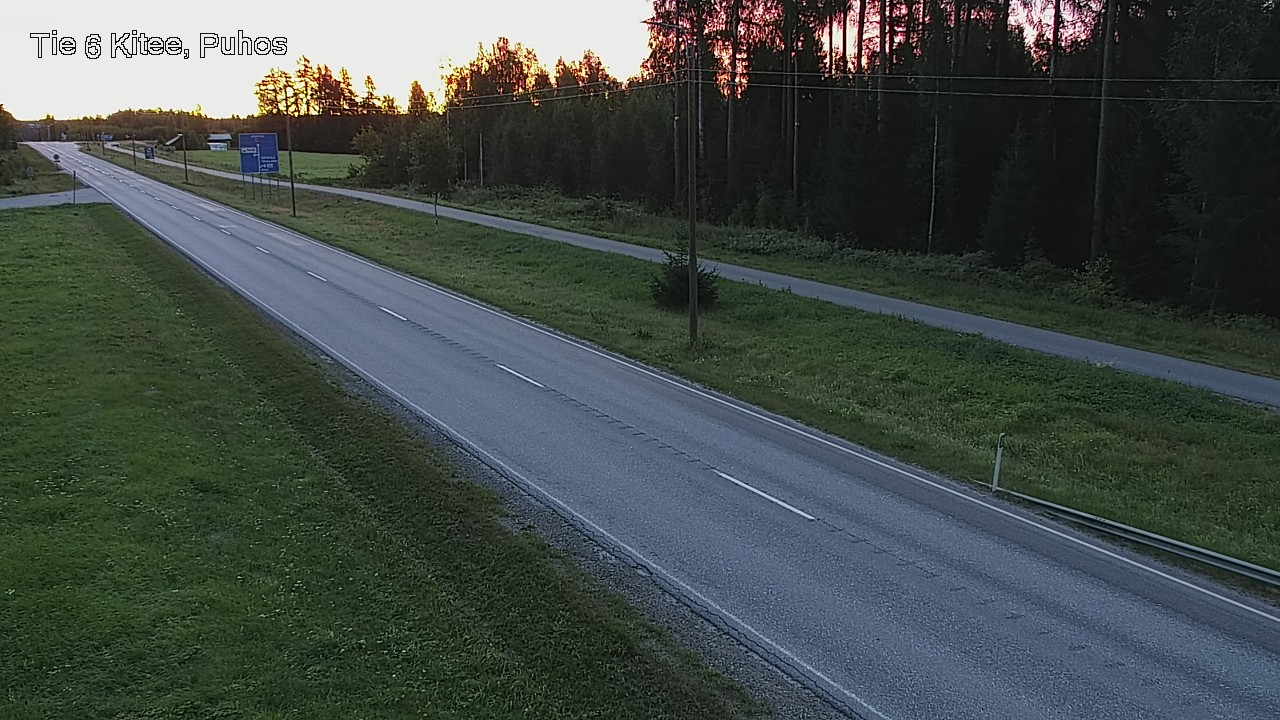 Kelikamerat Kuva Tie 6 Kitee, Puhos, Kitee, Pohjois-Karjala