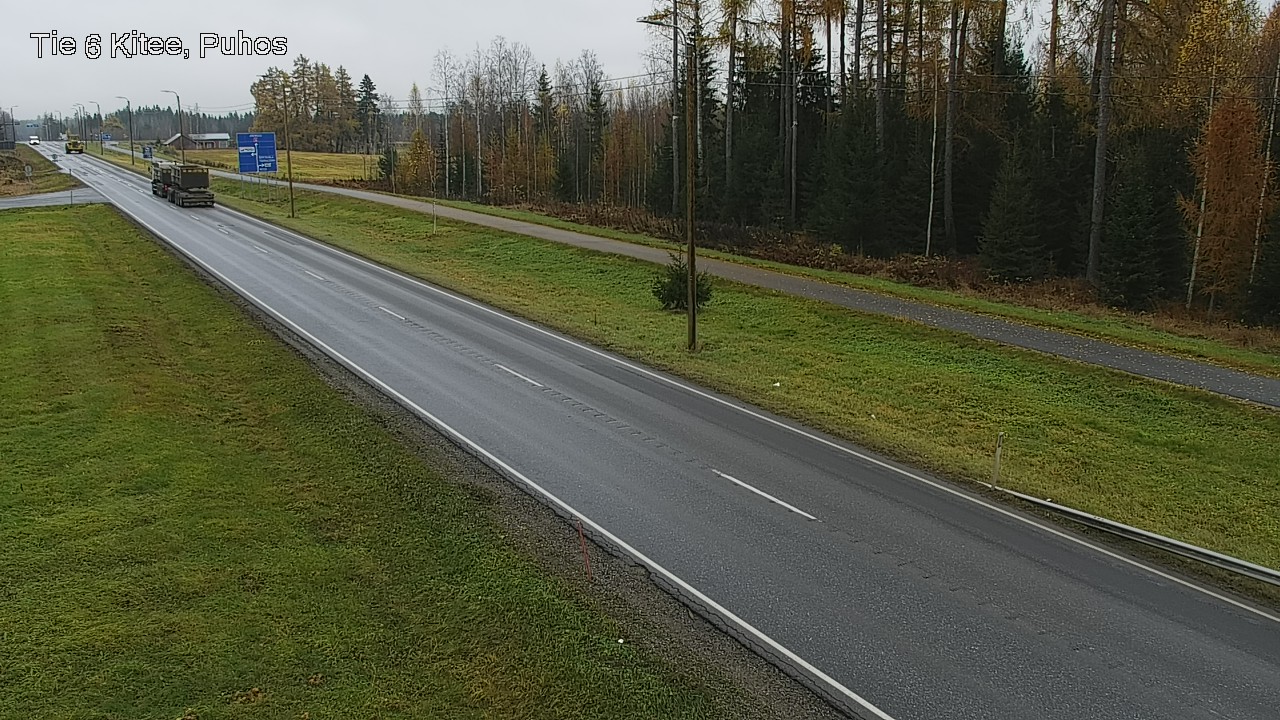 Kelikamerat Kuva Tie 6 Kitee, Puhos, Kitee, Pohjois-Karjala