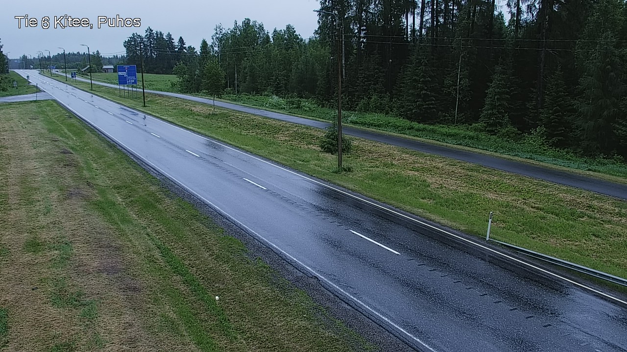 Kelikamerat Kuva Tie 6 Kitee, Puhos, Kitee, Pohjois-Karjala