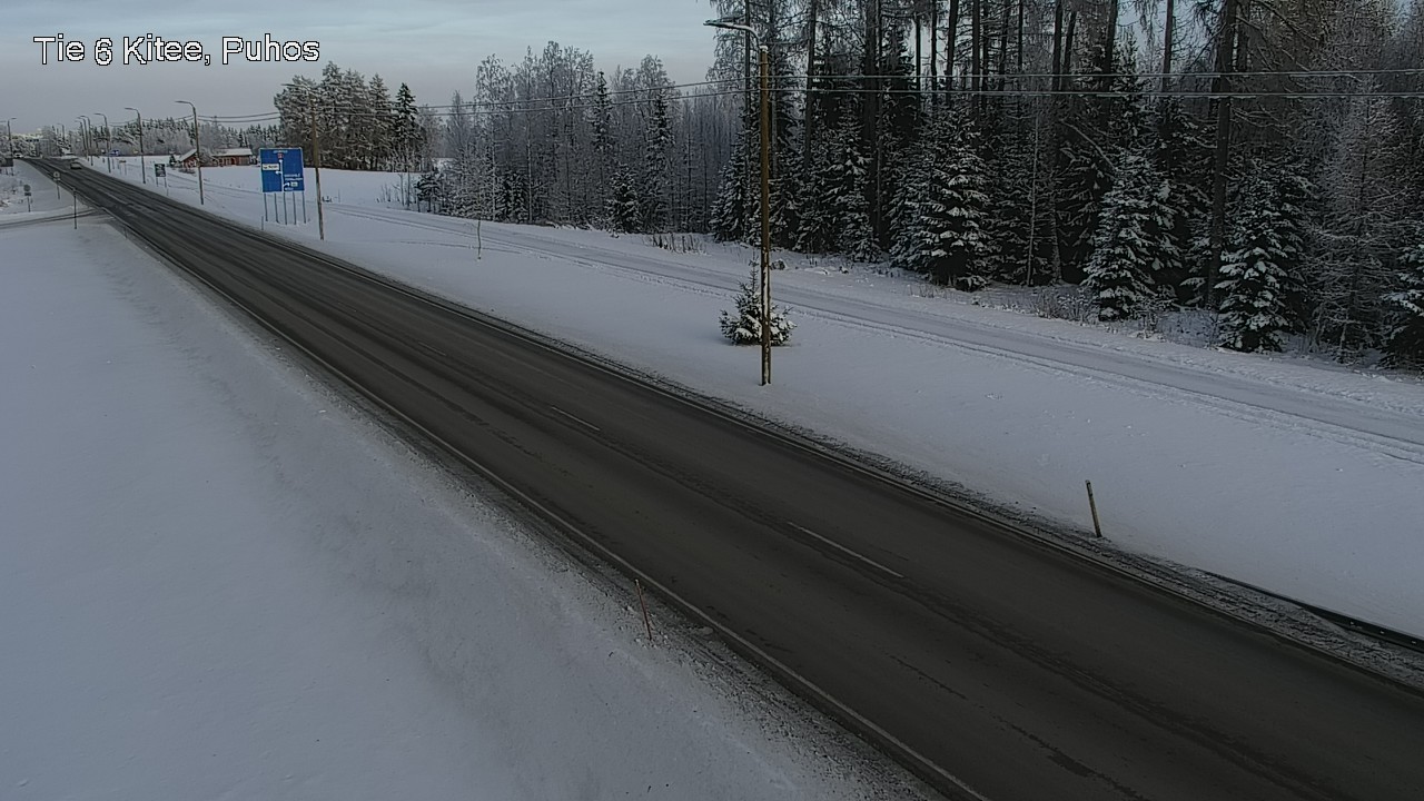 Kelikamerat Kuva Tie 6 Kitee, Puhos, Kitee, Pohjois-Karjala