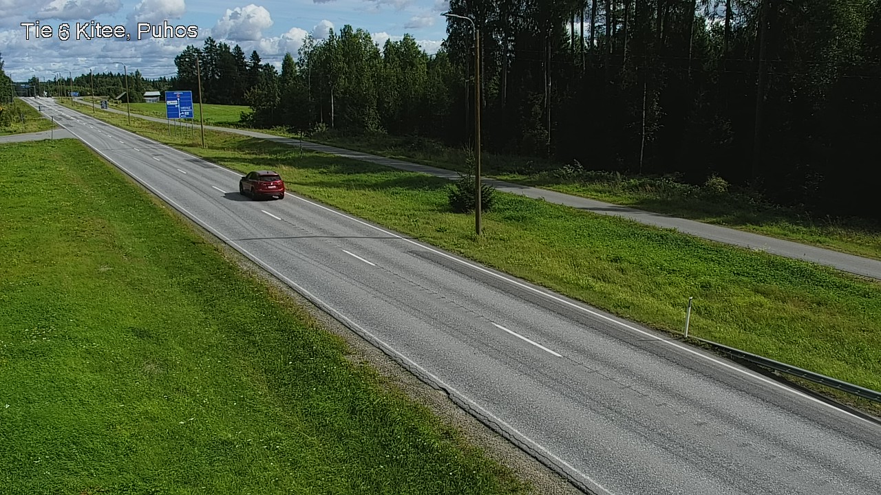 Kelikamerat Kuva Tie 6 Kitee, Puhos, Kitee, Pohjois-Karjala