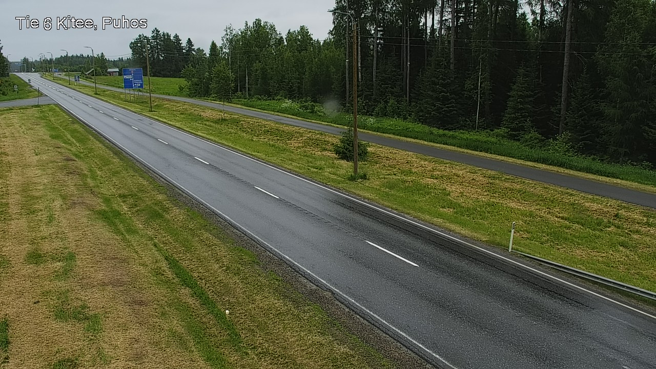 Kelikamerat Kuva Tie 6 Kitee, Puhos, Kitee, Pohjois-Karjala