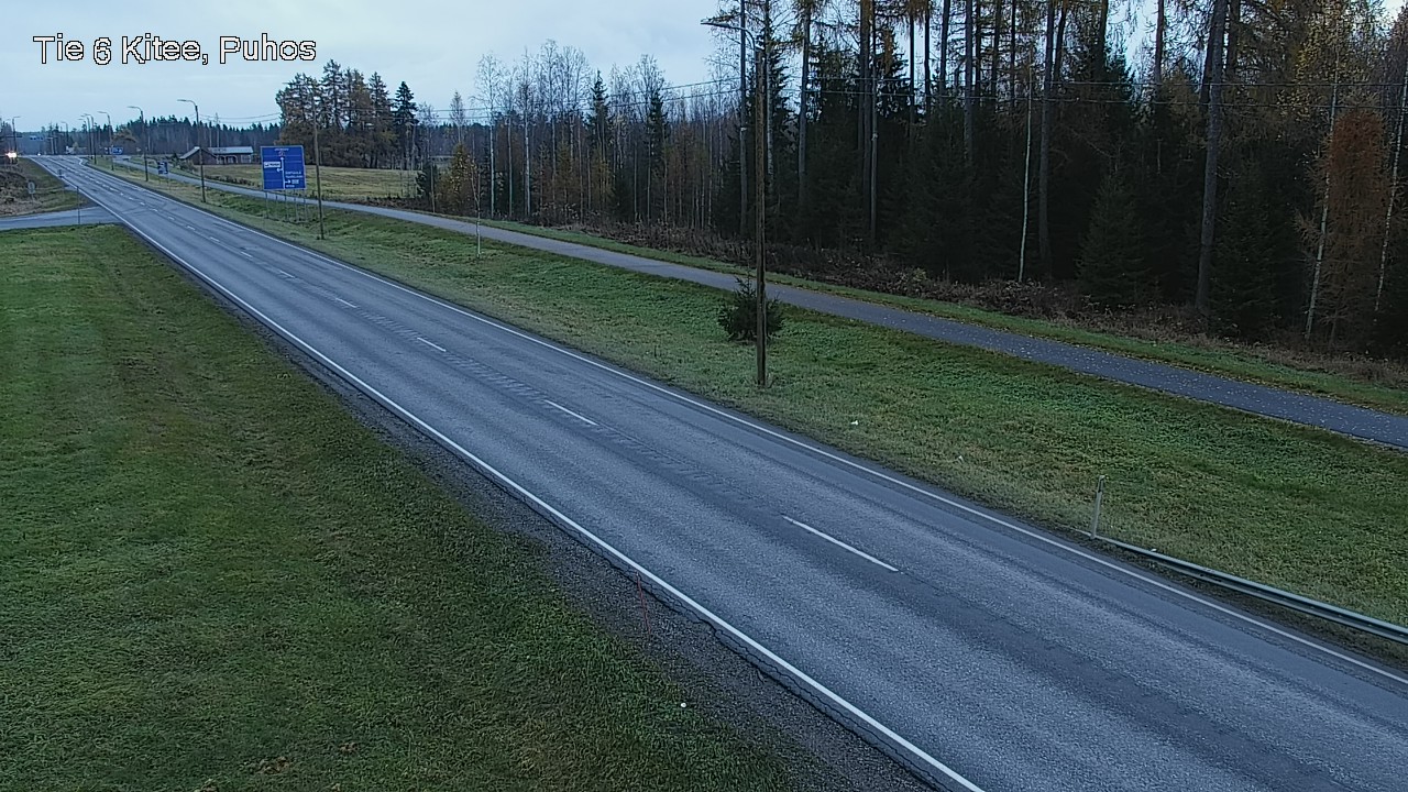 Kelikamerat Kuva Tie 6 Kitee, Puhos, Kitee, Pohjois-Karjala