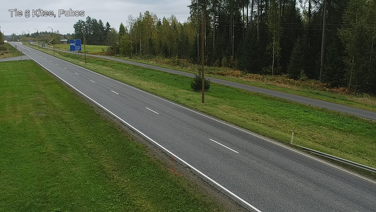 Kelikamerat Kuva Tie 6 Kitee, Puhos, Kitee, Pohjois-Karjala