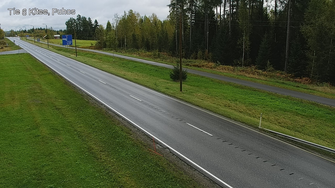 Kelikamerat Kuva Tie 6 Kitee, Puhos, Kitee, Pohjois-Karjala