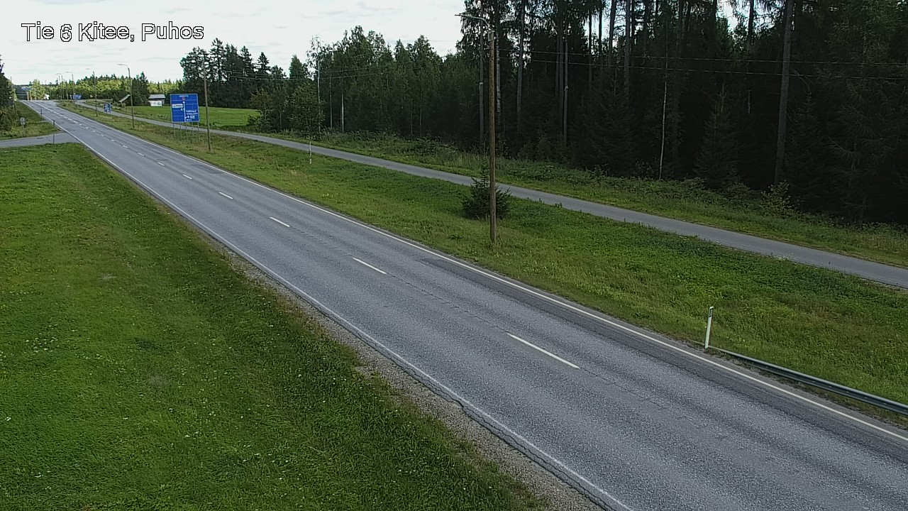 Kelikamerat Kuva Tie 6 Kitee, Puhos, Kitee, Pohjois-Karjala