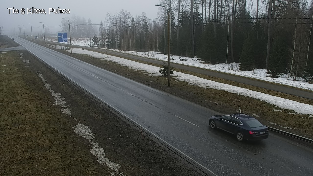 Kelikamerat Kuva Tie 6 Kitee, Puhos, Kitee, Pohjois-Karjala