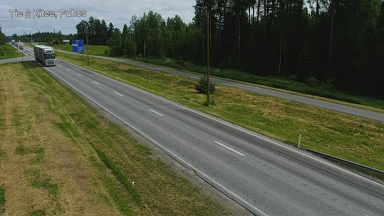 Kelikamerat Kuva Tie 6 Kitee, Puhos, Kitee, Pohjois-Karjala