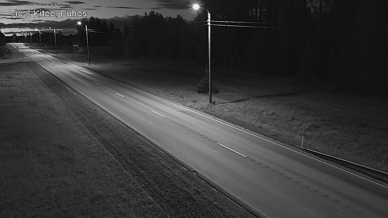 Kelikamerat Kuva Tie 6 Kitee, Puhos, Kitee, Pohjois-Karjala