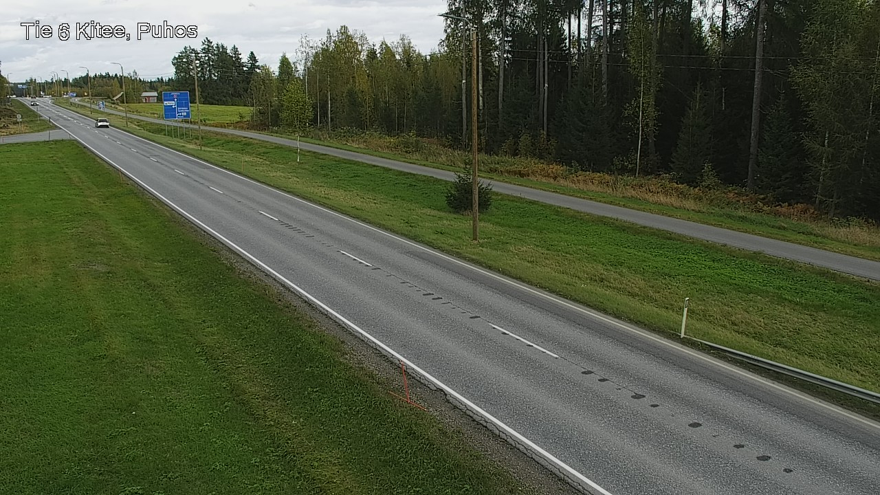 Kelikamerat Kuva Tie 6 Kitee, Puhos, Kitee, Pohjois-Karjala