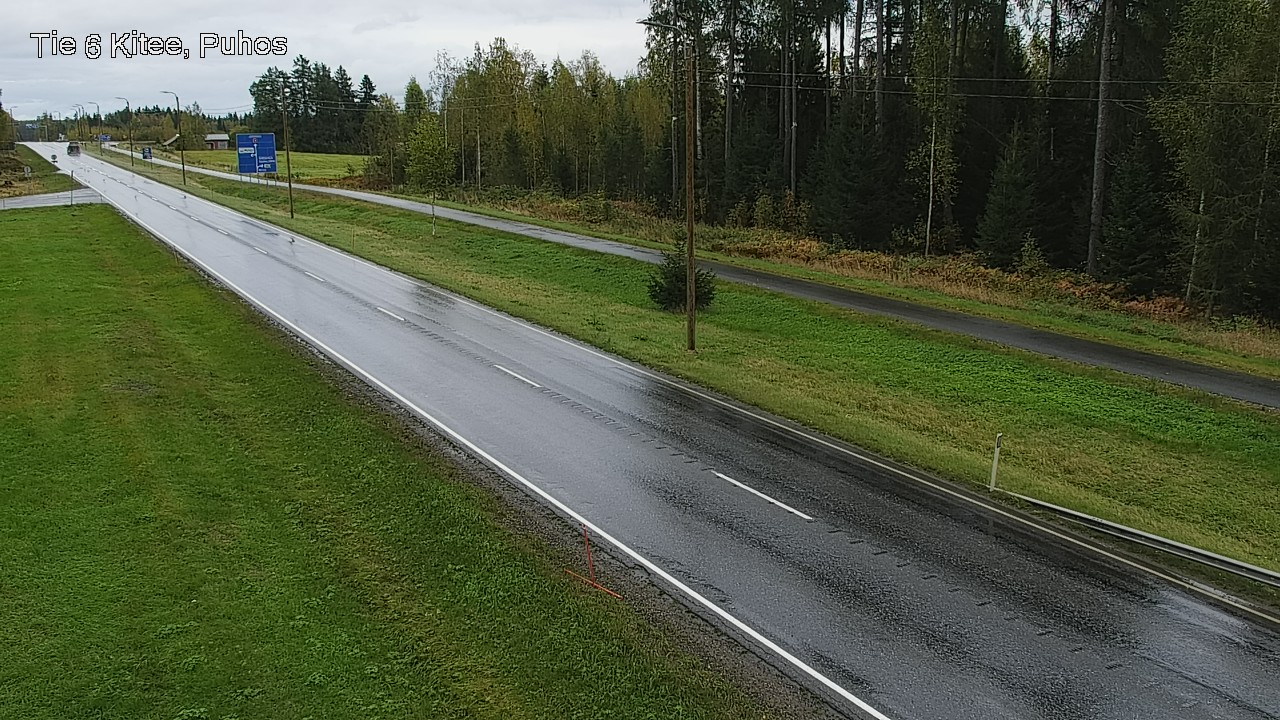 Kelikamerat Kuva Tie 6 Kitee, Puhos, Kitee, Pohjois-Karjala