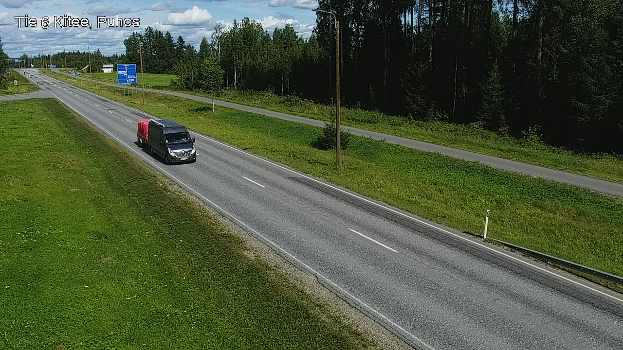 Kelikamerat Kuva Tie 6 Kitee, Puhos, Kitee, Pohjois-Karjala