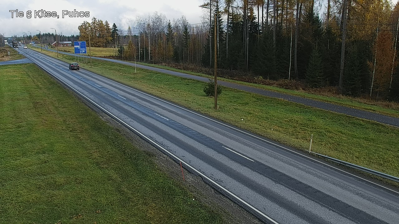 Kelikamerat Kuva Tie 6 Kitee, Puhos, Kitee, Pohjois-Karjala