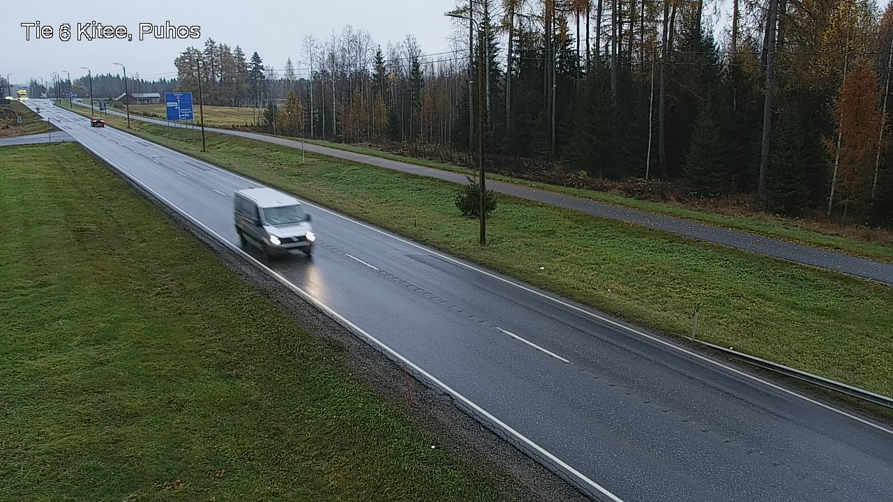 Kelikamerat Kuva Tie 6 Kitee, Puhos, Kitee, Pohjois-Karjala