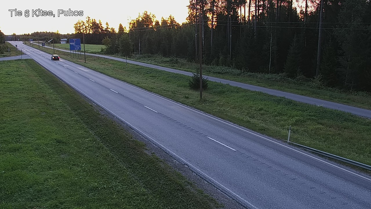 Kelikamerat Kuva Tie 6 Kitee, Puhos, Kitee, Pohjois-Karjala