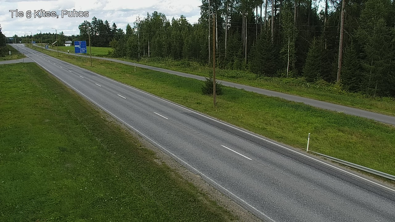 Kelikamerat Kuva Tie 6 Kitee, Puhos, Kitee, Pohjois-Karjala