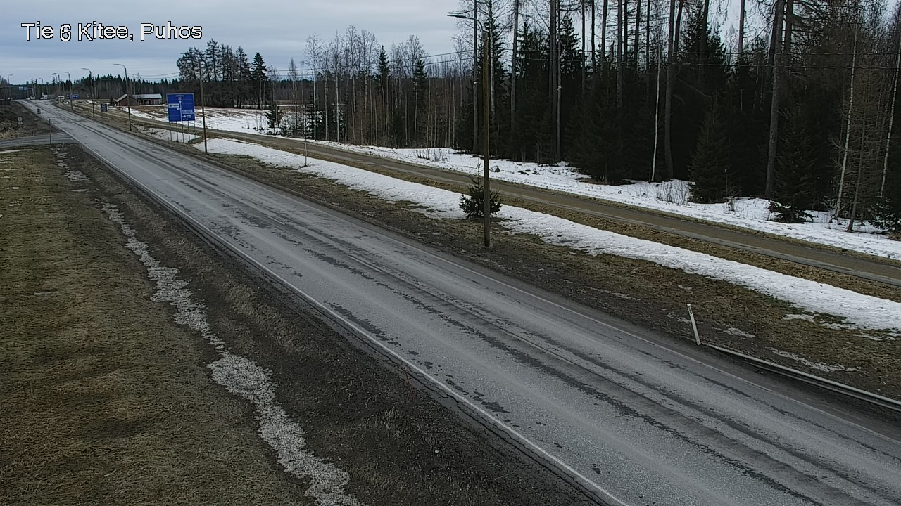 Kelikamerat Kuva Tie 6 Kitee, Puhos, Kitee, Pohjois-Karjala