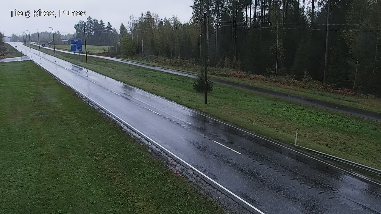 Kelikamerat Kuva Tie 6 Kitee, Puhos, Kitee, Pohjois-Karjala