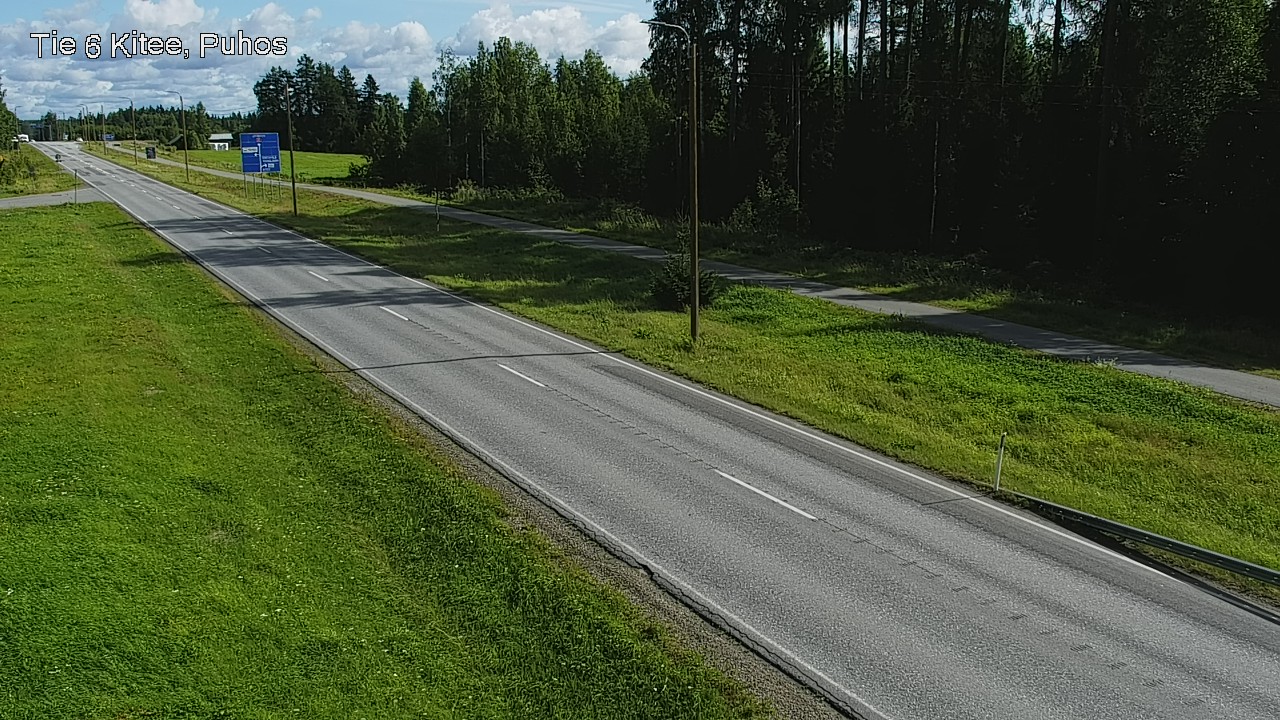 Kelikamerat Kuva Tie 6 Kitee, Puhos, Kitee, Pohjois-Karjala