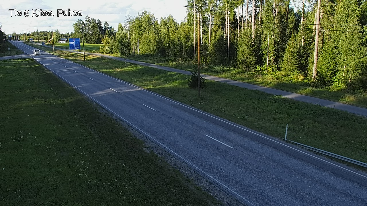 Kelikamerat Kuva Tie 6 Kitee, Puhos, Kitee, Pohjois-Karjala