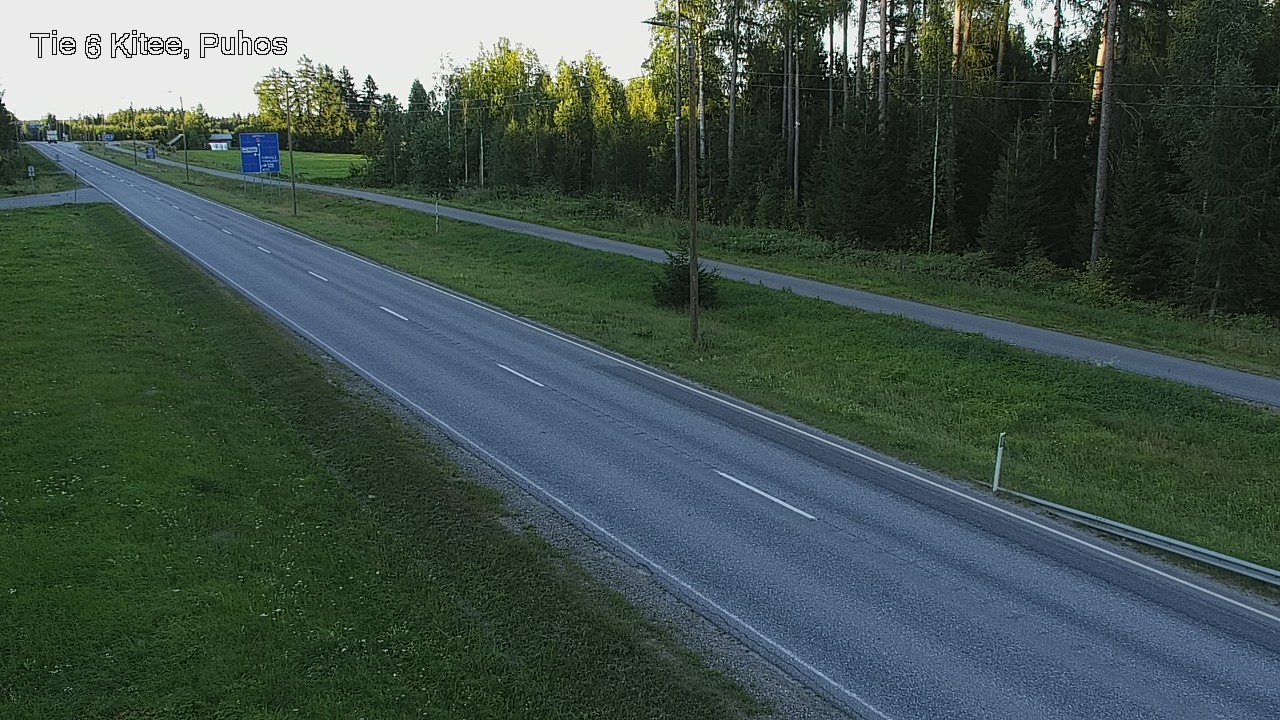 Kelikamerat Kuva Tie 6 Kitee, Puhos, Kitee, Pohjois-Karjala