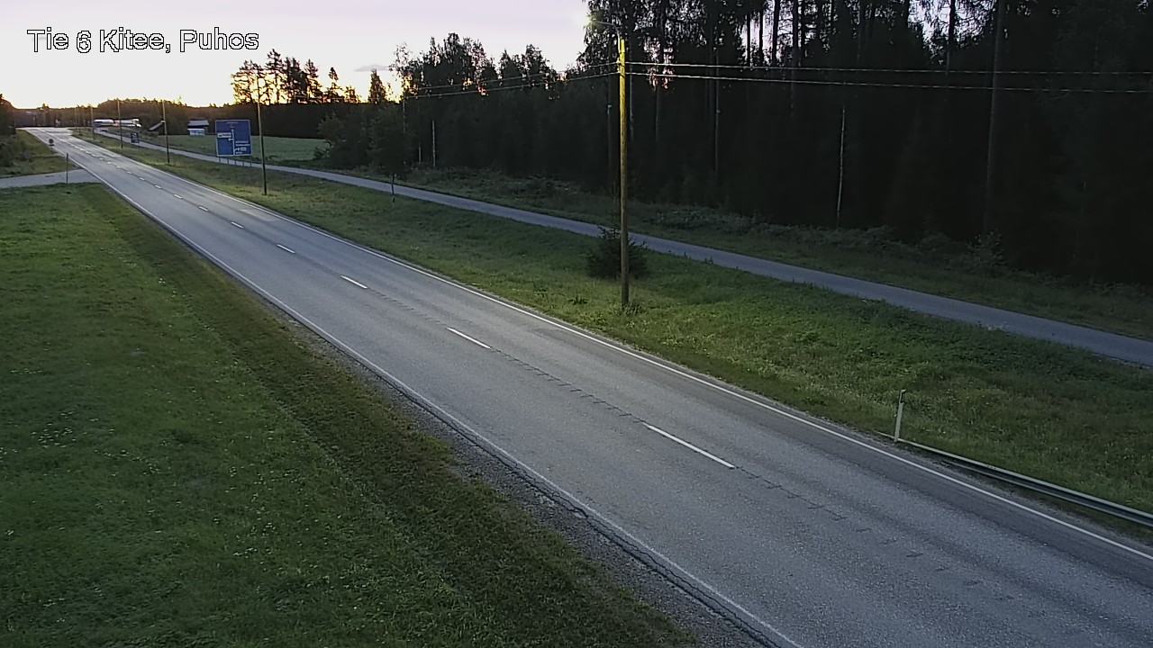 Kelikamerat Kuva Tie 6 Kitee, Puhos, Kitee, Pohjois-Karjala