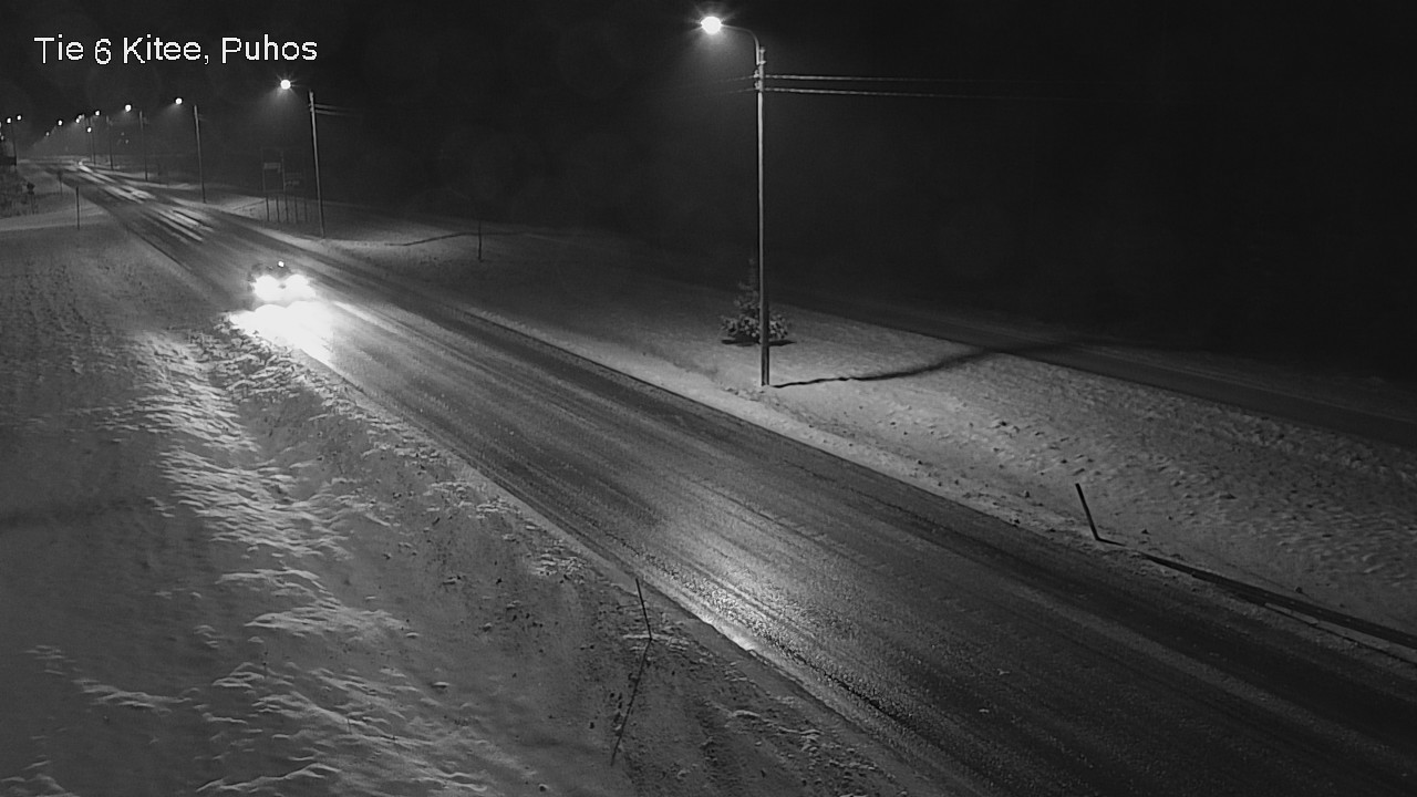 Weather Camera Image Road 6Kitee,  Puhos, Kitee, Pohjois-Karjala