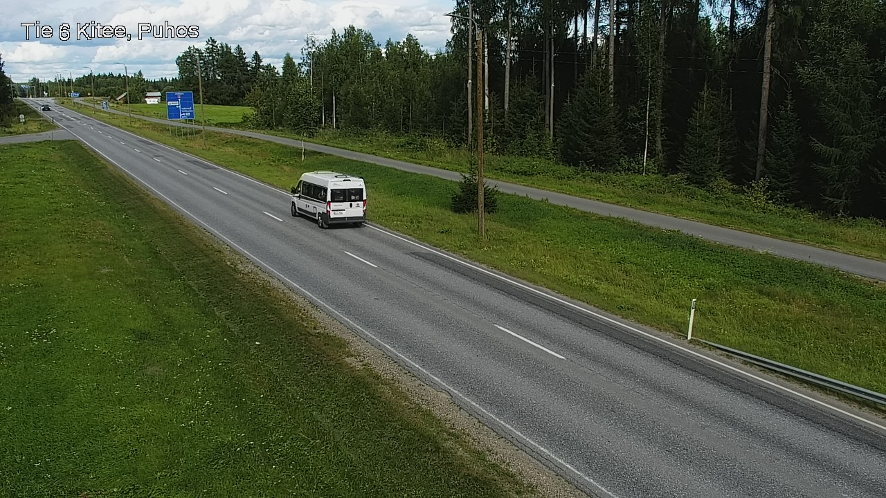 Kelikamerat Kuva Tie 6 Kitee, Puhos, Kitee, Pohjois-Karjala