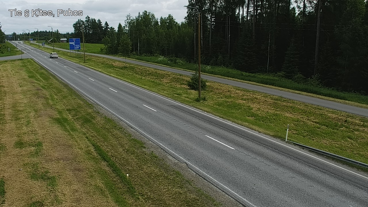 Kelikamerat Kuva Tie 6 Kitee, Puhos, Kitee, Pohjois-Karjala