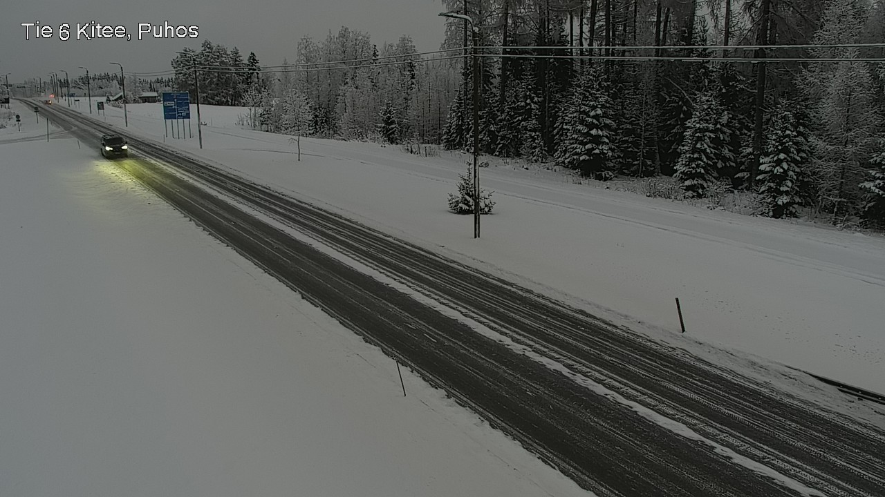 Kelikamerat Kuva Tie 6 Kitee, Puhos, Kitee, Pohjois-Karjala