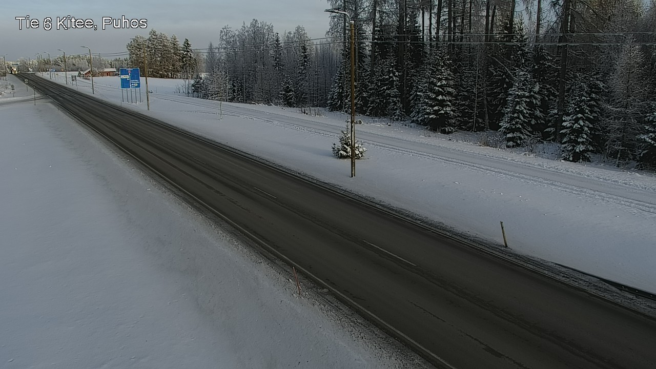 Kelikamerat Kuva Tie 6 Kitee, Puhos, Kitee, Pohjois-Karjala