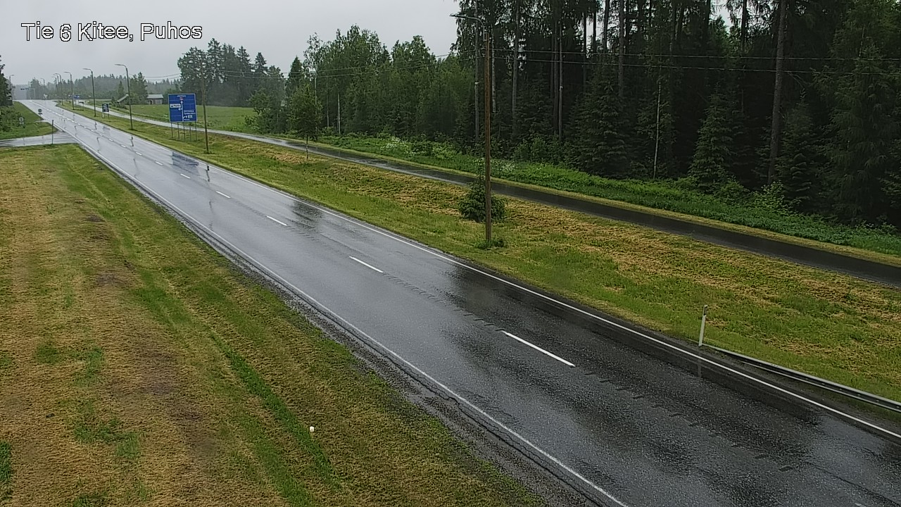 Kelikamerat Kuva Tie 6 Kitee, Puhos, Kitee, Pohjois-Karjala