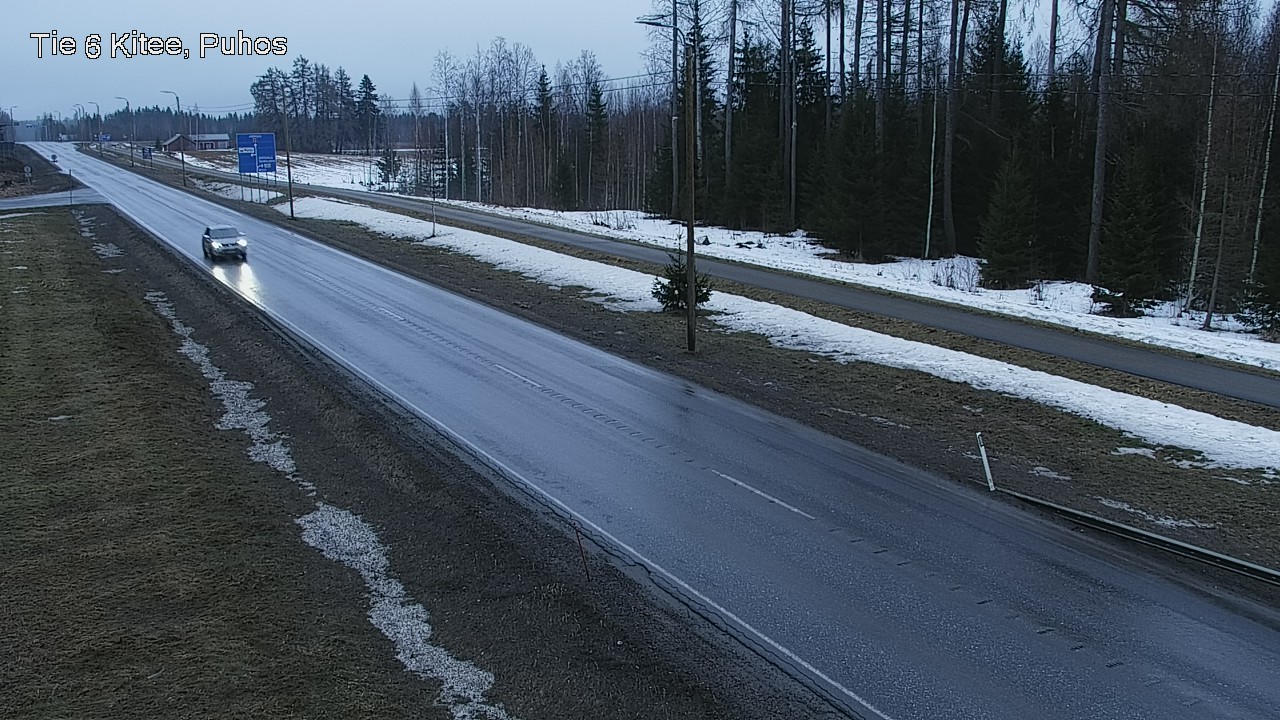 Kelikamerat Kuva Tie 6 Kitee, Puhos, Kitee, Pohjois-Karjala