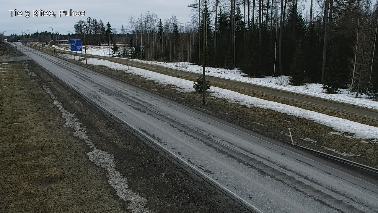 Kelikamerat Kuva Tie 6 Kitee, Puhos, Kitee, Pohjois-Karjala