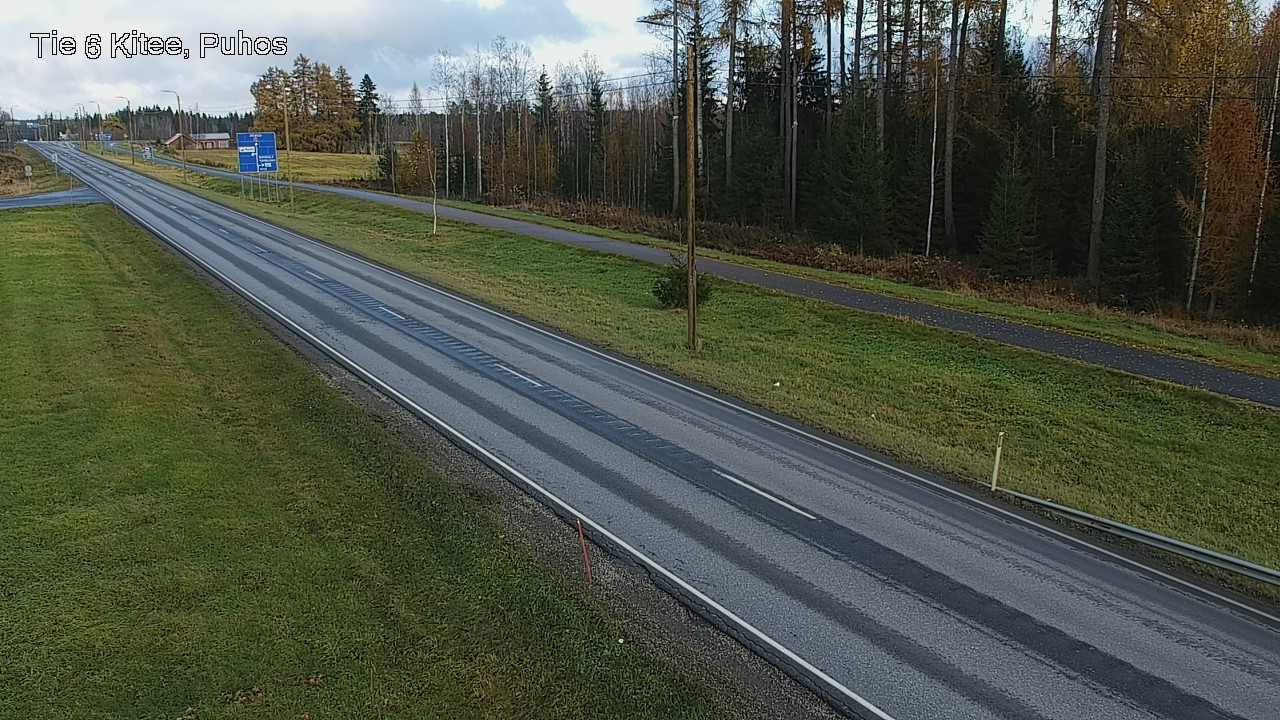 Kelikamerat Kuva Tie 6 Kitee, Puhos, Kitee, Pohjois-Karjala