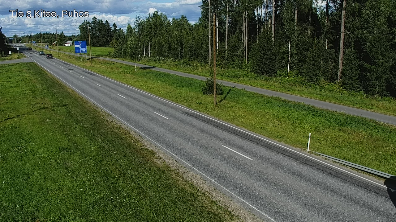 Kelikamerat Kuva Tie 6 Kitee, Puhos, Kitee, Pohjois-Karjala